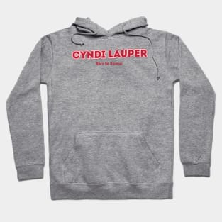 She's So Unusual,Cyndi Lauper Hoodie